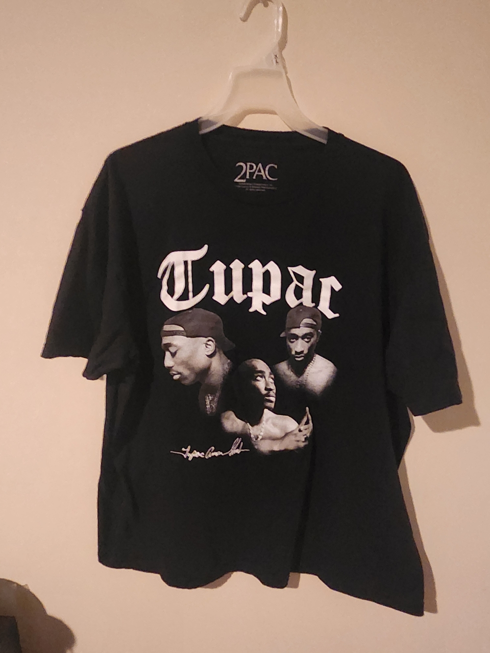 Tupac Shakur 2Pac Hip-Hop XXL Graphic Tee